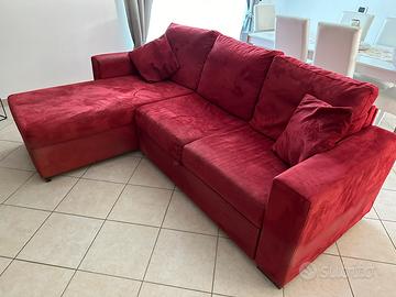 Divano / letto 3 posti con chaise longue