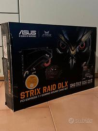 Asus Strix Raid DLX. Scheda Audio a 7.1 Canali