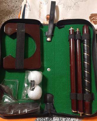 Set minigolf portatile