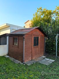 CASETTA IN LEGNO DA GIARDINO