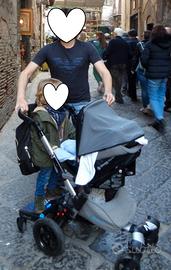 Passeggino trio + vari accessori