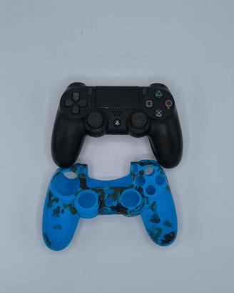 Controller PS4 DualShock 4 Nero + Cover