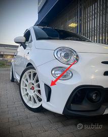 Abarth 595 prese d'aria maggiorate paraurti nuove