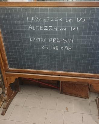 Antica lavagna da scuola del 1800