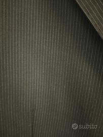 Abito uomo blu scuro gessato Boggi