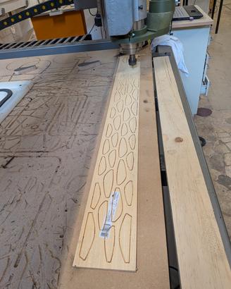 taglio artificiali pesca CNC