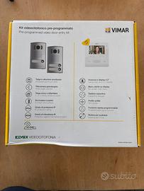 VIMAR kit videocitofonico pre-programmato 7558/E