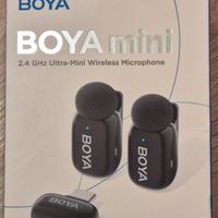 Microfoni Wireless Boya 2.4 Ghz (USB-C)