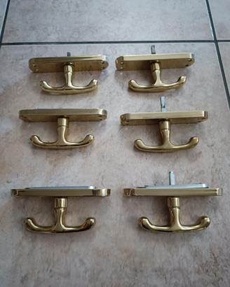 maniglie finestre  in ottone