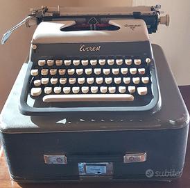 Macchina da scrivere Everest K2C Deluxe +valigia