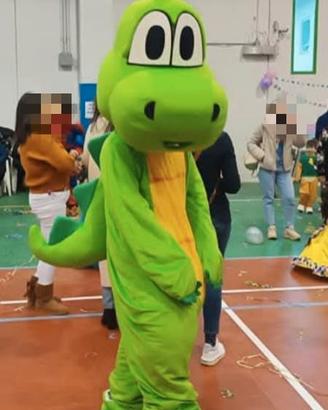Mascotte draghetto super mario