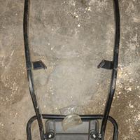 Portapacchi nero accessorio posteriore vespa cosa