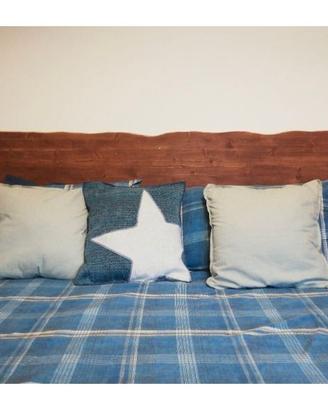Testiera letto matrimoniale artigianale