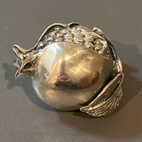 N1223-183 melograno in argento 800