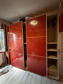 Armadio tre ante scorrevoli