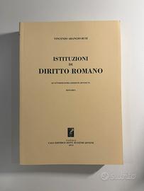 Arangio -Ruiz Istituzioni di Diritto Romano