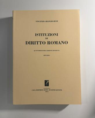 Arangio -Ruiz Istituzioni di Diritto Romano