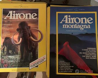 165 Riviste Airone animali collezione più altre