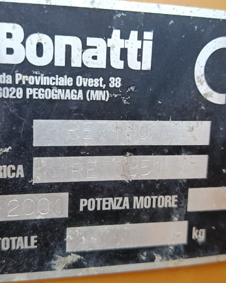 Retroescavatore Bonatti RET180