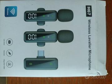 Micrófono lavallier bluetooth