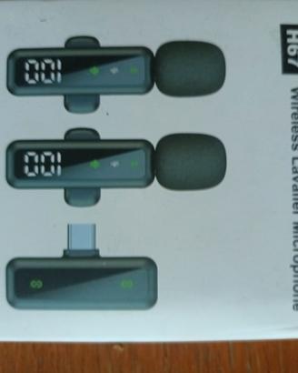 Micrófono lavallier bluetooth