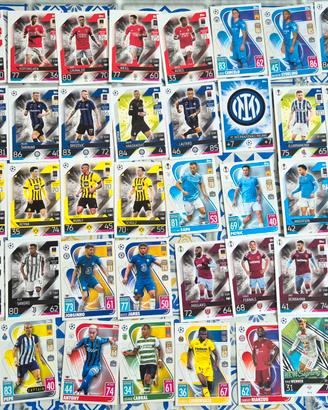 Lotto 50 Carte Match Attax UEFA Champions League
