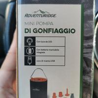Mini pompa di gonfiaggio /sgonfiaggio NUOVA