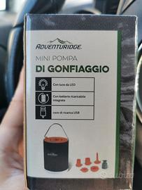 Mini pompa di gonfiaggio /sgonfiaggio NUOVA