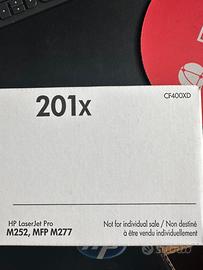 Hp laserjet nero 201x
