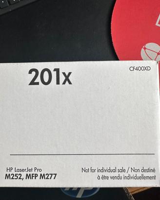 Hp laserjet toner nero 201x (nuovo originale)