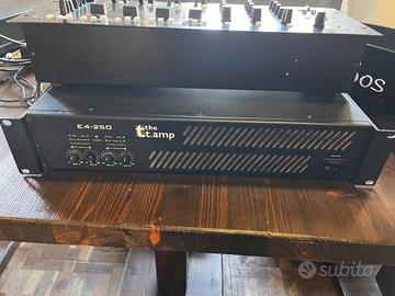 Finale the t.amp E4-250 4 canali 4x250W