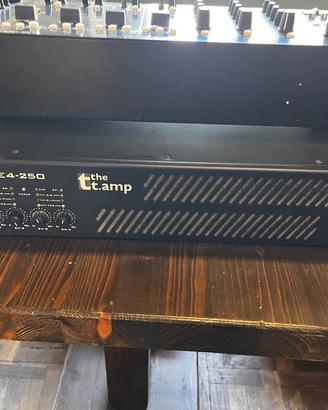 Finale the t.amp E4-250 4 canali 4x250W