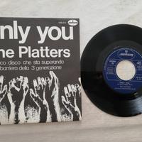 45 giri The Platters Only you 1972