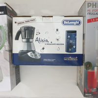 Macchina caffè e due frullatori nuovo