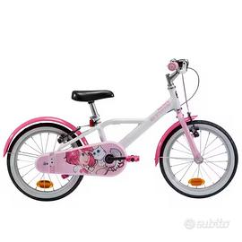 BICI 16 POLLICI 4-6 ANNI 500 DOCTO GIRL B'TWIN