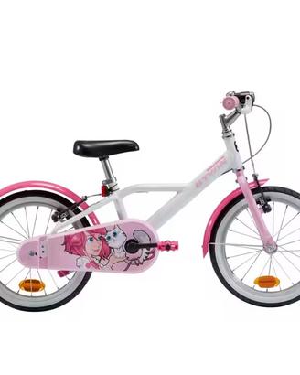 BICI 16 POLLICI 4-6 ANNI 500 DOCTO GIRL B'TWIN