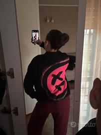 Felpa nera Duca Homme