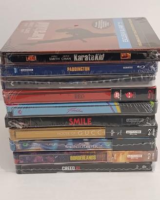Film 4K e Blu-ray: Steelbook e Slipcase nuovi