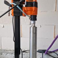 carotatrice ad acqua fino a 250 mm con punta da 12