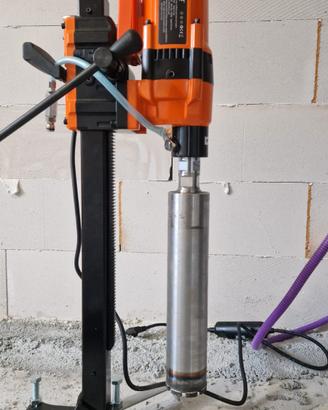 carotatrice ad acqua fino a 250 mm con punta da 12