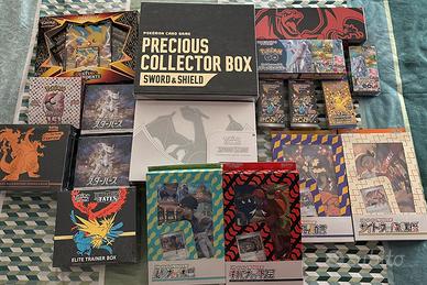 Lotto pokemon sealed box ed edizoni limitate
