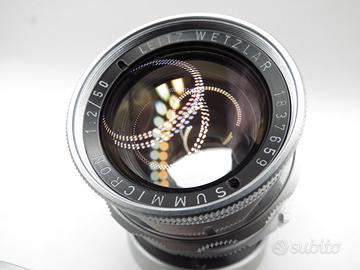 Ottica Leitz Wetzlar Summicron 1:2 f=50 dual range
