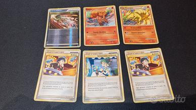 Lotto 6 Carte Pokémon Forze Scatenate