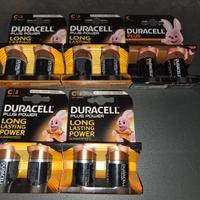 Lotto di pile duracel C2