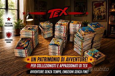 Lotto 500 fumetti Tex – condizioni buone