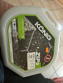 catene da neve Konig Zip 9 cod 104 nuove mai usate