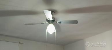 lampadario con ventilatore 