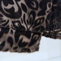 Deliziosa blusa in velluto nero  con trasparenze !