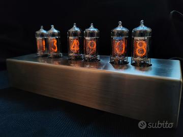 Karlsson "Nixie" Tube Clock by Van Der Jagt