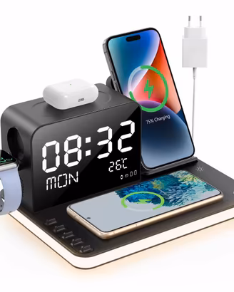 Caricatore wireless 7 in 1
